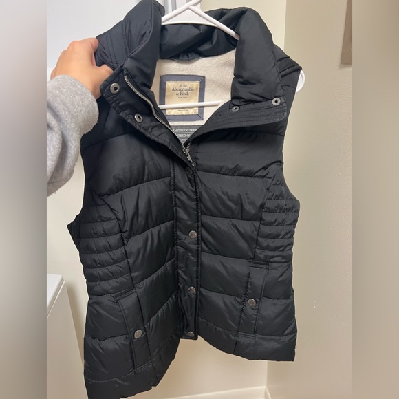 Abercrombie & Fitch Jackets & Blazers - A&F Navy Blue Vest
